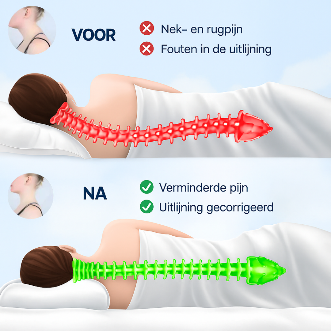 NeckNest™ | Ergonomisch Slaapkussen